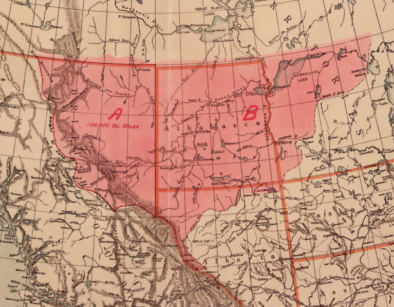 Treaty 8 Boundary Map